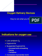 Oxygen Delivery Devices