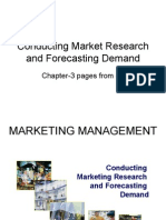 Conducting Market Research and Forecasting Demand: Chapter-3 Pages From 89