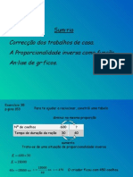 Proporcionalidade Inversa Funcao