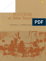 Success at Bible Teaching