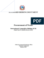 Procurement of Worksicbjanuary 2012