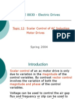 Scalar Control of Ac Drives