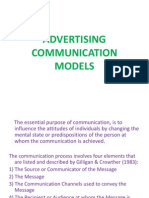 Advertising Communication Models