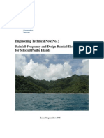 Rainfall Freq Dist Pacific Islands