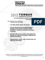 Torque Converter Catalog - 2012 LoRes