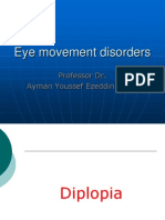 Eye Movement Disorders: Professor Dr. Ayman Youssef Ezeddin Eassa