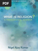 What Is Religion? A Theological Answer