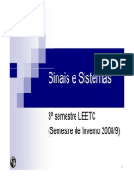 Apresentação de Sinais e Sistemas