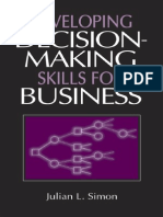 Developing Decision-Making Skills For Business