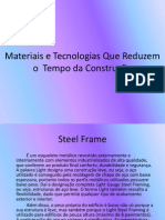 Slide de Materiais e Construção