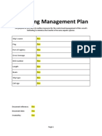 DNV Template Biofouling Management Plan Rev1 Tcm4-524330