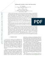 Variation of Fundamental Constants: Theory and Observations: e P e e QCD e e 16 1 16 1