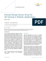 Infrared Range Sensor Array For 3D Sensing in Robotic Applications