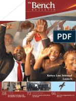 Kenya Law Internal Launch: Issue 22, July - September 2013