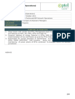 Position Profile: SM (Operations) Switching