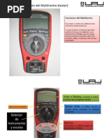 Multímetro y Protoboard