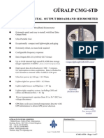 6TD Broadband Seismometer