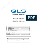 Chassis 40 00NX56 MAN1XG NX56LA Manual de Servicio