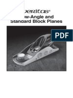 Low-Angle and Standard Block Planes