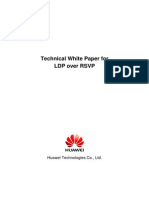 Huawei LDP Over RSVP