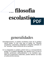 Filosofía Escolástica!!!