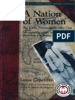 A Nation of Women: An Early Feminist Speaks Out by Luisa Capetillo