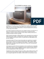 TV Daewoo Modelo DTQ-20V8SSFG No Sintoniza Canales