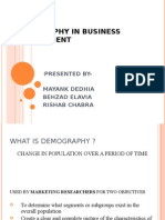 Demography in Business Environment