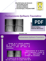 Deslizamiento Epifisiario Traumatico