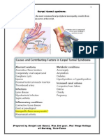 Carpal Tunnel Syndrome