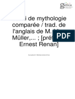 Essai de Mythologie Comparée - Max Müller