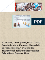 Azzerboni Delia y Harf Ruth. 2003.