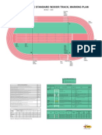 IAAF Track and Field Facilities Manual 2008 Edition - Marking Plan 200m Indoor Track