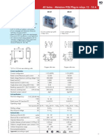 Features: 40 Series - Miniature PCB/Plug-in Relays 12 - 16 A