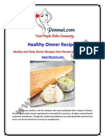 Penmai Dinner Recipes Ebook