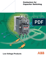 Contactor For Capacitor Switching