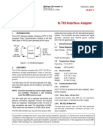 G703 Interface Adapter IB40 201 7