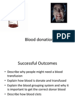 IGCSE Bio - Blood Donation