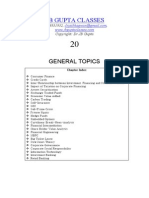 J B Gupta Classes: General Topics