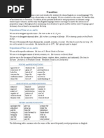 Prepositions