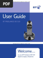 BT Freelance XD510 User Guide