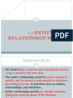 Entity Relationship Model