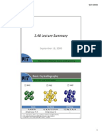 MIT3 40JF09 Lec02-Basic Crystallography