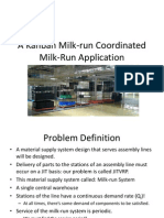 A Kanban Milk-Run Coordinated Milk-Run Application