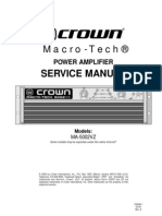 MA5002VZ SM 130446-1amplificator Manual