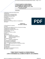 West Pakistan Industrial and Commercial Employment (Standing Orders) Ordinance 1968