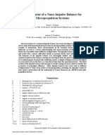 Development of A Nano-Impulse Balance For Micropropulsion Systems