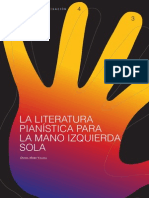 Literatura Pianistica de La Mano Izquierda