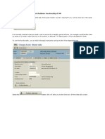 Instructions For Using The Asset Shutdown Functionality of Sap