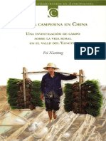 Xiaotong, Fei - La Vida Campesina en China